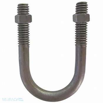 GRAINGER APPROVED Stndrd U-BltInsid 304 SS H 2 1/4 in PK10, 3XRZ8