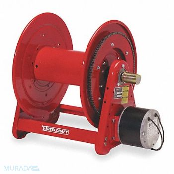 REELCRAFT Motor Hose Reel 200 ft (1/2 in I.D.) Red, 5Z340