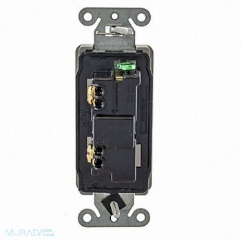 HUBBELL Wall Swtch 1-Pole 120/277V 20A Gry Rockr, 5Z789