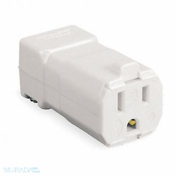 HUBBELL Connector 5-15R 15A 125V, 5Z874