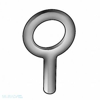 KEN FORGING Machinery Eye Bolt Shank D 1 1/2 in, 3XTJ4