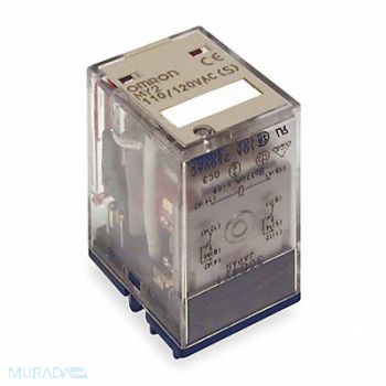 OMRON H8076 Gen Purpose Relay 8 Pin Square 240VAC, 1YDC7