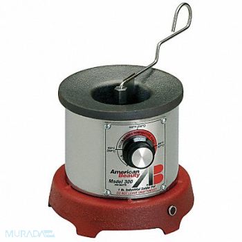 AMERICAN BEAUTY 320W Round Solder Pot, 5ZHE9