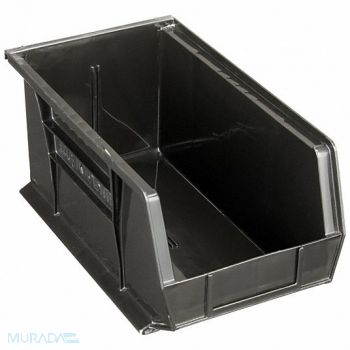 AKRO-MILS ESD Conductive Bin Black Plastic 7 in, 5ZL02