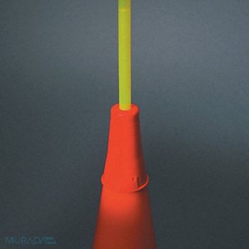 GRAINGER APPROVED Lightstick Holder Orange, 5ZN16