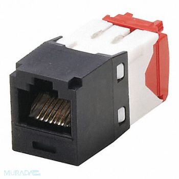 PANDUIT Jack Mini Com Cat 5e White, 5ZNU5