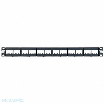 PANDUIT Patch Panel Mini-Com Rack Mt 24 Port, 5ZVX9