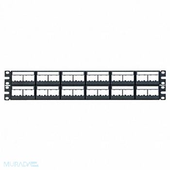 PANDUIT Patch Panel Mini-Com Rack Mt 48 Port, 5ZVY2