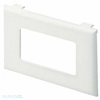 PANDUIT Plate Off White PVC Plates, 5ZWX7