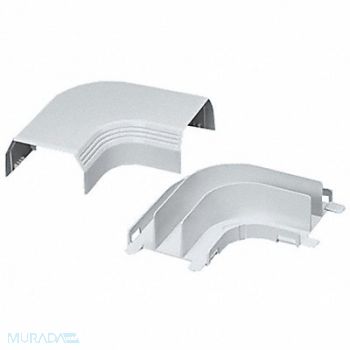 PANDUIT Right Angle Off White PVC Elbows, 5ZWY3