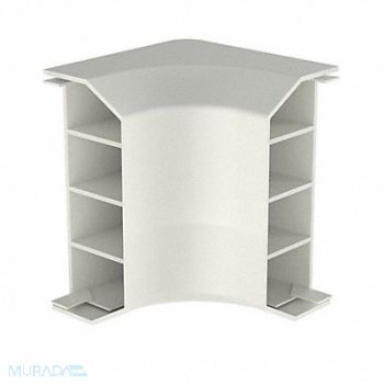 PANDUIT Inside Corner Off White PVC Elbows, 5ZXA3