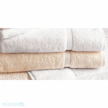 MARTEX BRENTWOOD Bath Sheet Towel 30 x 60 In Ecru PK12, 15V550