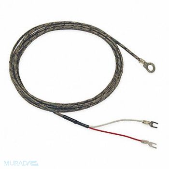 TEMPCO Thermocouple Probe Type J Length 8 ft., 20XK02