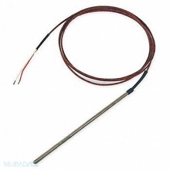 TEMPCO Thermocouple Probe Type J Length 6 In, 20XK03