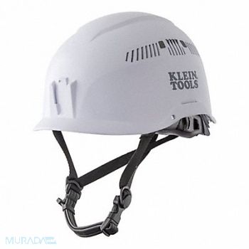 KLEIN TOOLS Safety Helmet with Vents White, 807GV7