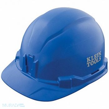 KLEIN TOOLS Hard Hat Non-vented Cap Blue, 807GX6