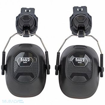 KLEIN TOOLS Hard Hat Earmuffs Full Brim Style, 806Z75
