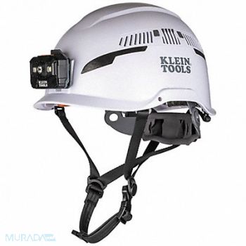 KLEIN TOOLS Safety Helmet White w/Vents Light, 807HD6