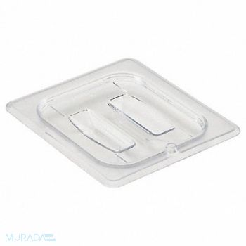 CAMBRO Food Pan Lid Sixth Size Clear PK6, 4UJW7