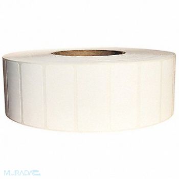 GRAINGER APPROVED Barcode Printer Label 2 W 1 H White, 60DX18