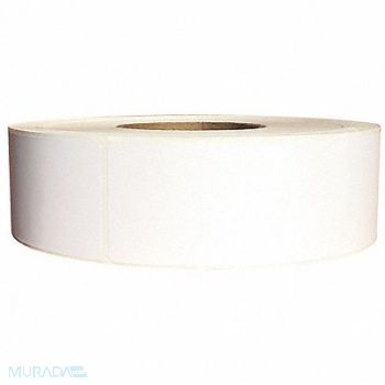 GRAINGER APPROVED Barcode Printer Label 2 W 6 H White, 60DX62