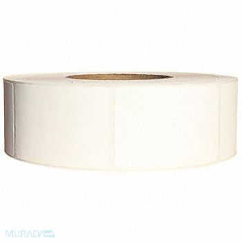 GRAINGER APPROVED Barcode Printer Label 2 W 3 H White, 60DX60