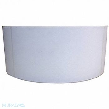 GRAINGER APPROVED Barcode Printer Label 3 W 6 H White, 60DX68