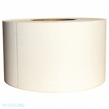 GRAINGER APPROVED Barcode Printer Label 4 W 13 H White, 60DX78