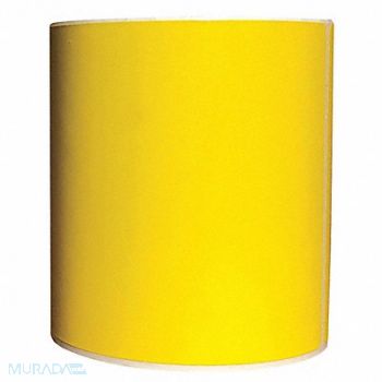 GRAINGER APPROVED Barcode Printer Label 4 W 6 H Yellow, 60DY33