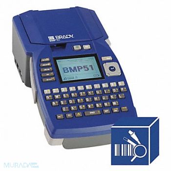 BRADY Label Printer Blue 13 H 5.42 lb., 60EX36