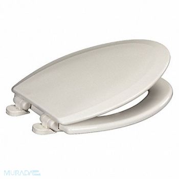 CENTOCO Toilet Seat Elongated White Plastic, 60EX40