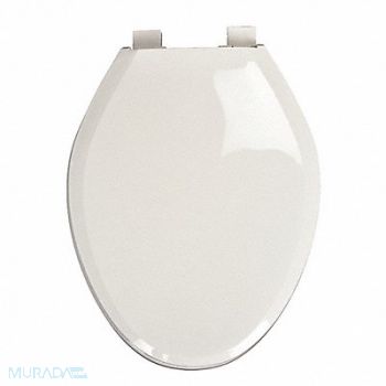 CENTOCO Toilet Seat Elongated White Plastic, 60EX62