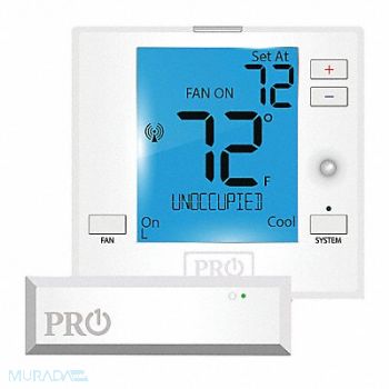 PRO1 IAQ Low Volt NP Digital Tstat H and C Wired, 60FD46