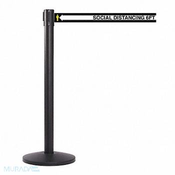 ACCUFORM Retractable Belt Tape Barrier, 60GG52