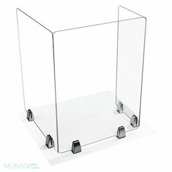 USA SEALING Plastic Classroom Desk Dividers PK6, 60GX10