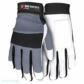 MCR SAFETY Mechanics Glove XL Full Finger PR, 60HM67