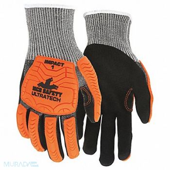 MCR SAFETY Coated Gloves XL knit Cuff PK12, 60HP29