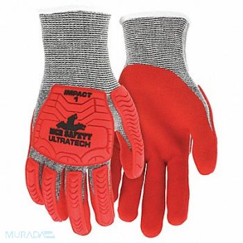 MCR SAFETY Coated Gloves 2XL knit Cuff PK12, 60HP40