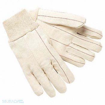 MCR SAFETY Knit Gloves XL knit Cuff Beige PK12, 60HP53