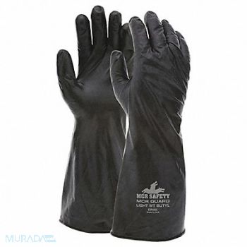 MCR SAFETY K2813 Chemical Resistant Glove XL Black PR, 60HR16