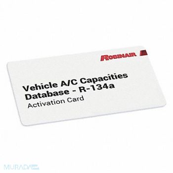 ROBINAIR Vehicle Database Card 2020 Plastic, 60HR97