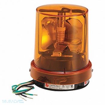 VITALITE Warning Light Amber LED 5-1/8 D, 60HW88