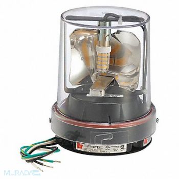 VITALITE Warning Light Clear LED 5-1/8 D, 60HW91