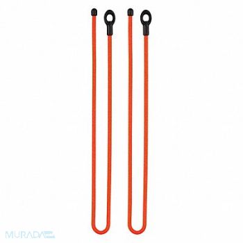 NITE IZE Twist Ties Rubber 18 in L 1/2 in W PK2, 60HX07