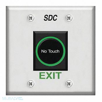 SECURITY DOOR CONTROLS No Touch Exit Touchplate, 60HZ31