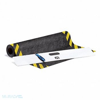 PIG Floor Runner 25 ft L 3 ft W Black, 60JC11