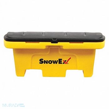 SNOWEX Salt Box Yellow Solid HDPE, 60KD69