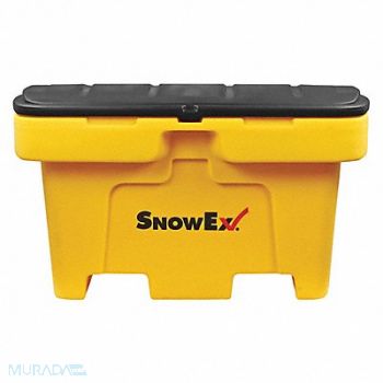 SNOWEX Salt Box Yellow Solid HDPE, 60KD70