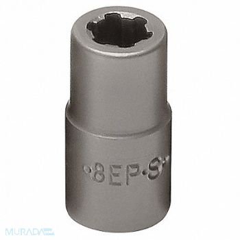 SK PROFESSIONAL TOOLS Socket 1/4 in Drive 6-Point Shape, 60KD77