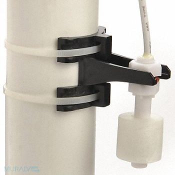 SUMP ALARM Water Level Float Switch 15ft w/ Brckts, 60KR43
